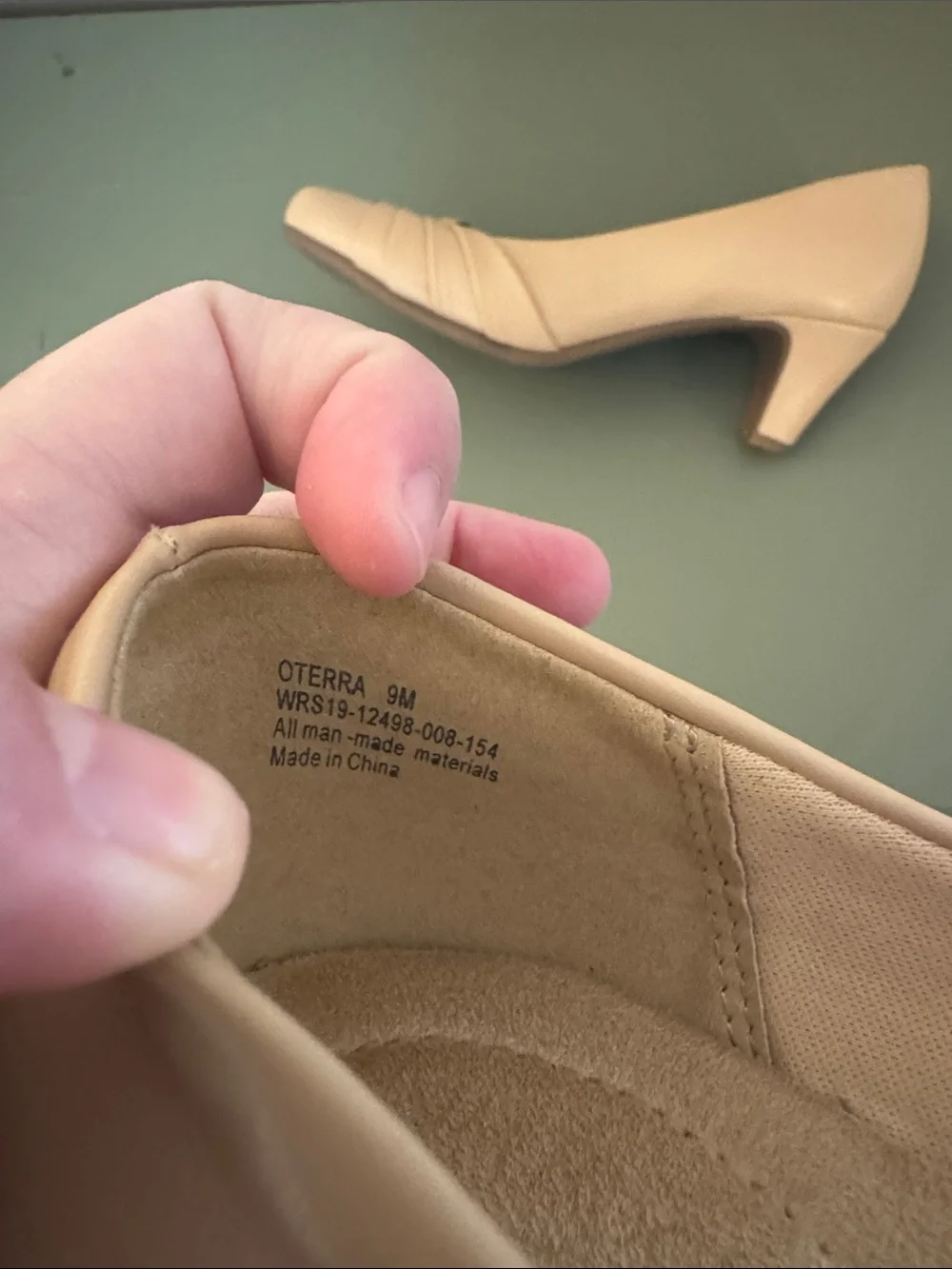 Soft Nude Pink Low Heel Kim Rogers Pumps